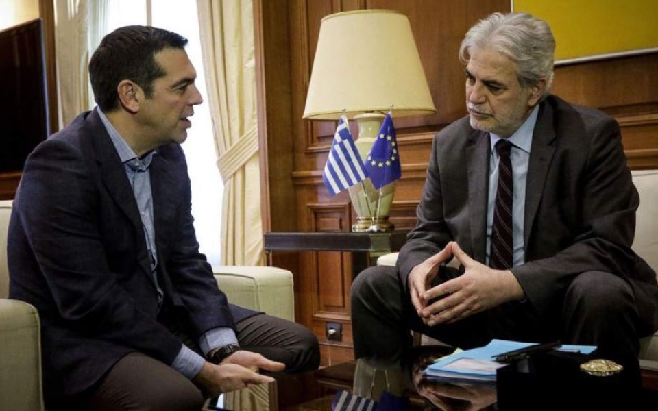Tsipras, Stylianides discuss EU aid for fire-stricken areas