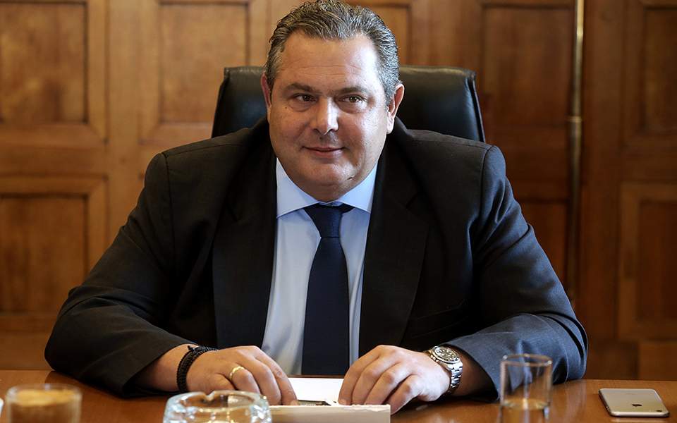 Kammenos says he is ‘in complete harmony’ with Tsipras