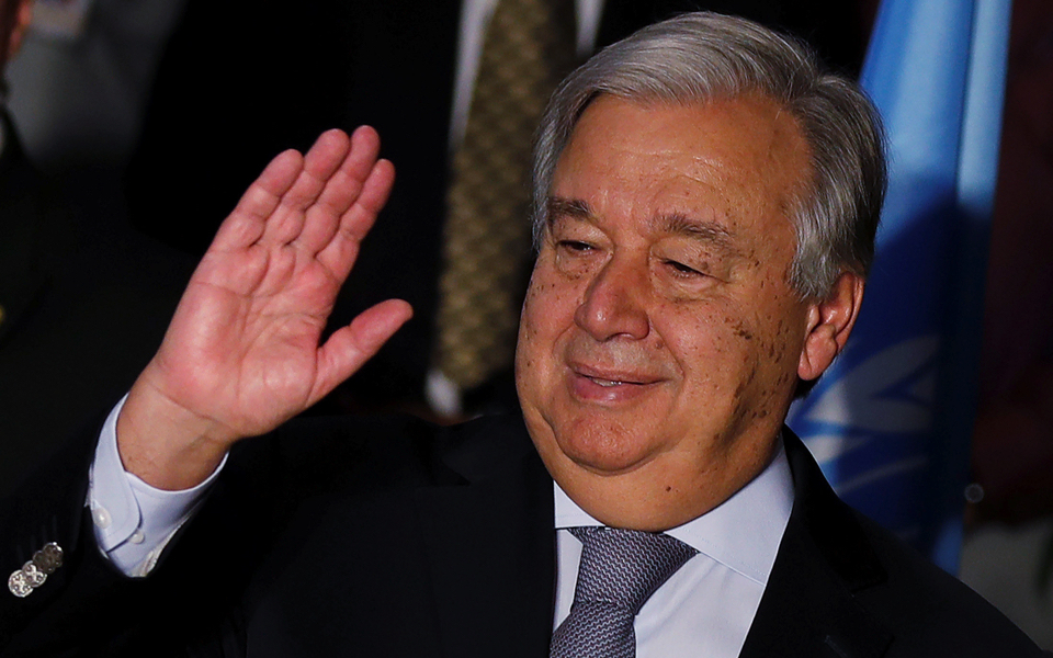 UN chief urges FYROM to proceed with implementation of name deal