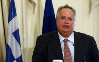 Kotzias: Friendly policy towards Turkey is not a sign of weakness