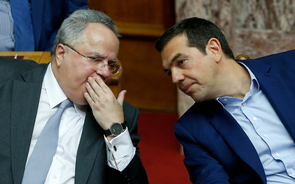 Tsipras sacrifices Kotzias after rift over name deal