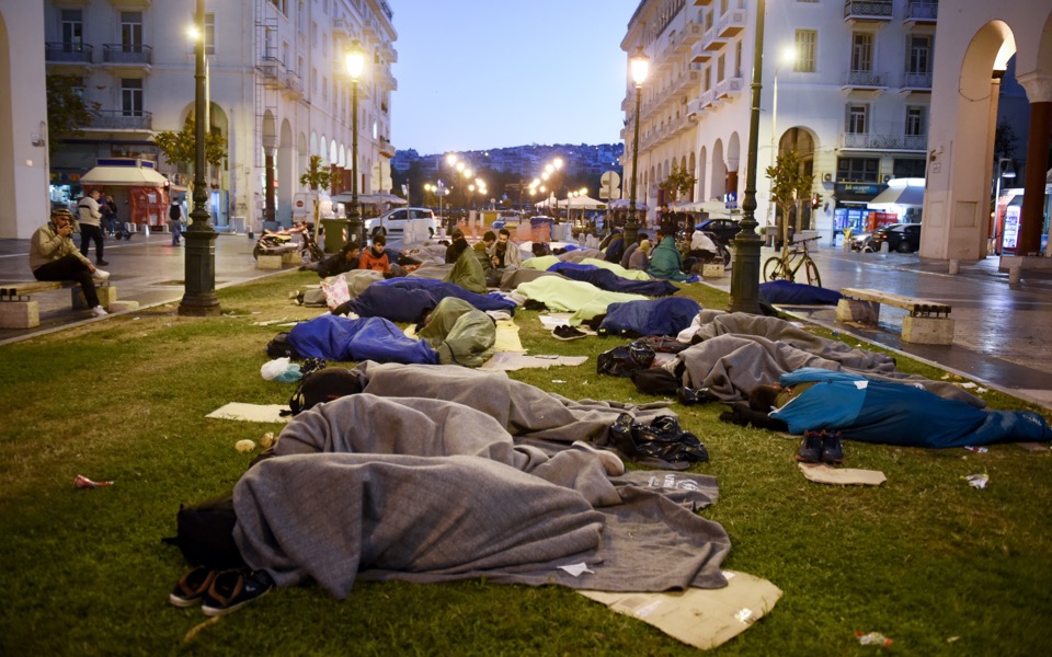 Migrant shelter sought in downtown Thessaloniki