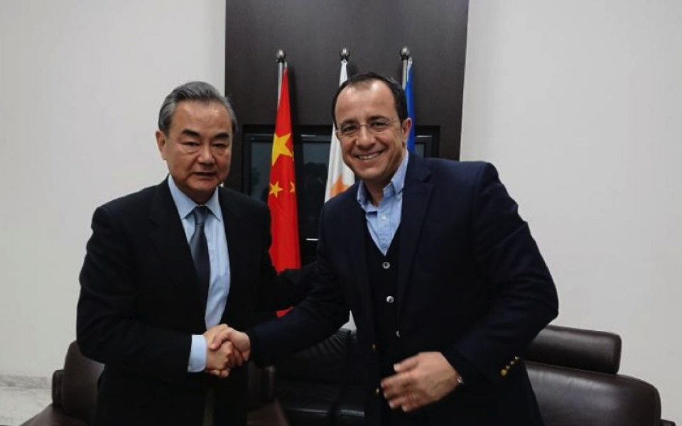 Cyprus, China foreign ministers discuss UNFICYP and Cyprus problem
