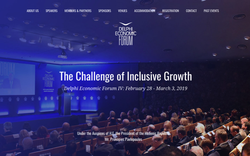 Inclusive growth at the center of upcoming Delphi Economic Forum