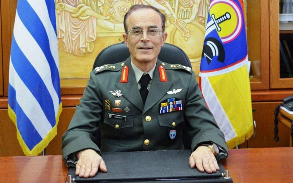 New Greek Army chief leaves hospital