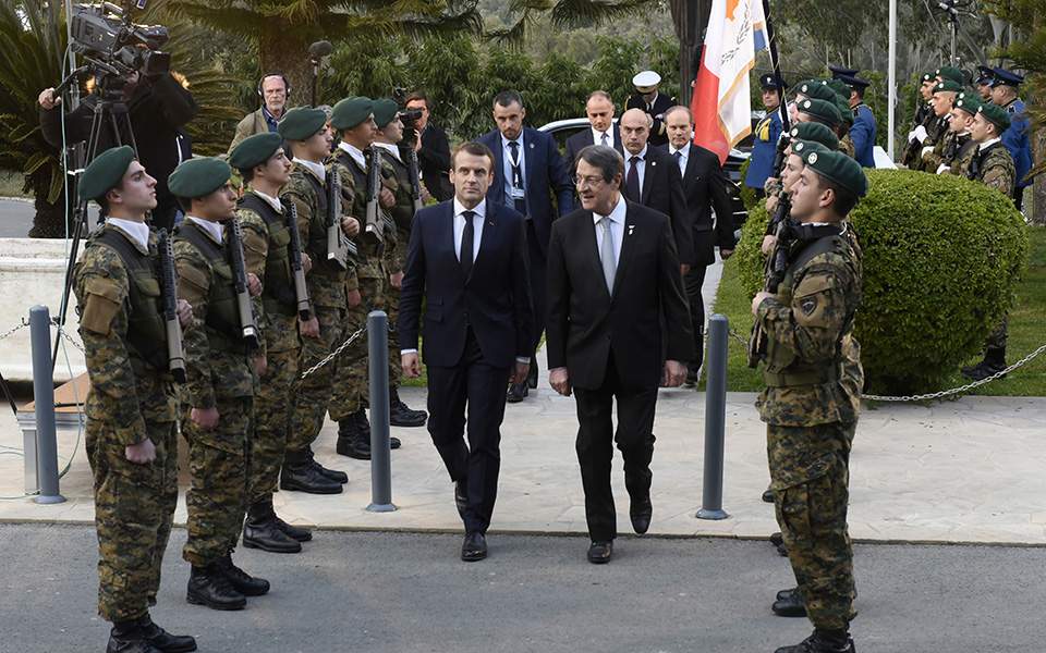 France backs Cyprus’s search for gas amid Turkey opposition