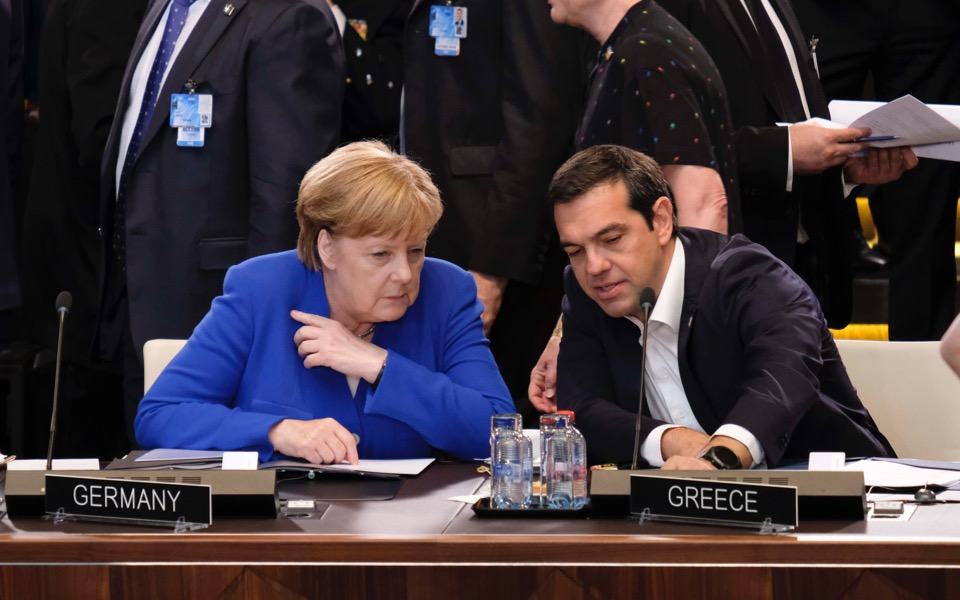 Greece can count on Germany, Merkel tells Kathimerini before visit