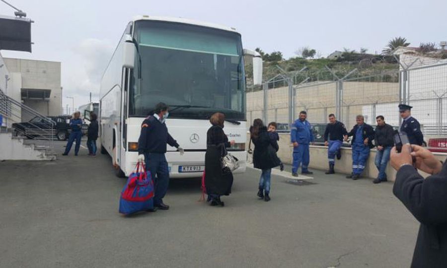 Syrian refugees reach Cyprus despite poor weather