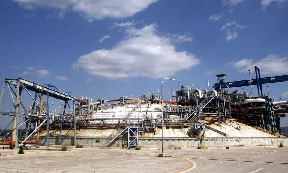 Greek gas system stretched to limits