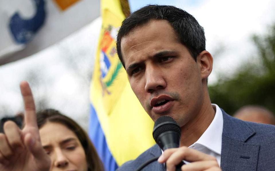 Venezuela’s Guaido expresses concern over Greek position