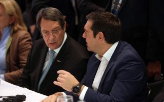 Anastasiades, Tsipras discuss next moves on East Med