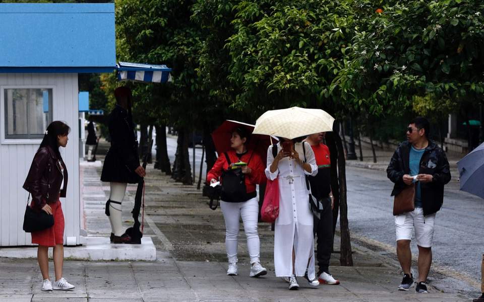 Rain, thunder and hail set to hit Greek capital