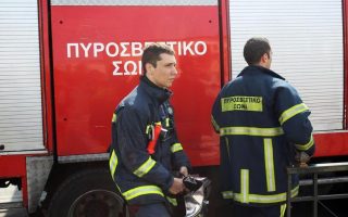 One injured in Athens bus-truck crash