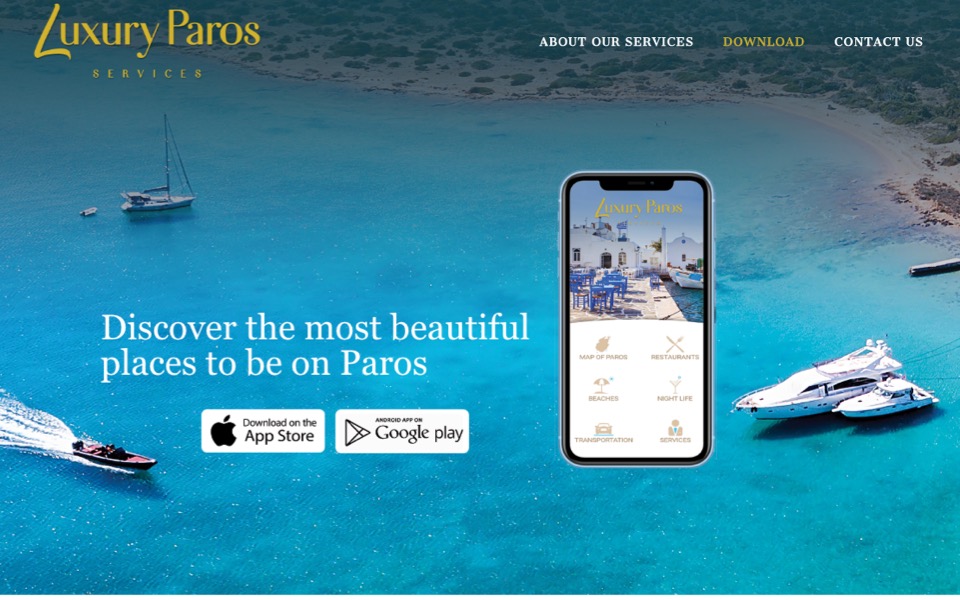 Lifestyle mobile app launches on Paros