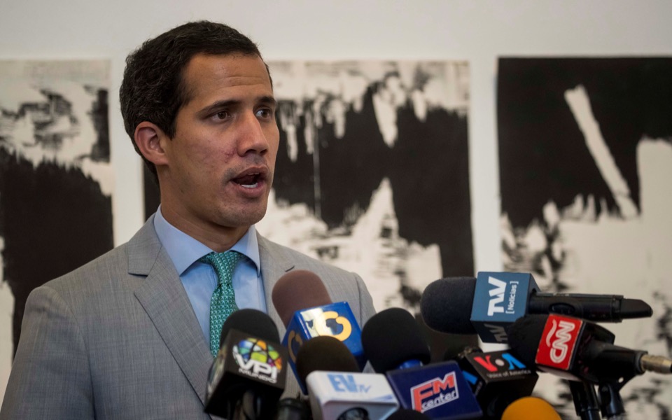 Guaido thanks Mitsotakis for Greek support