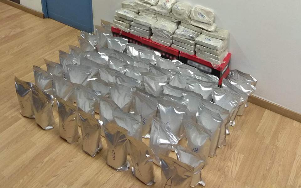 Eighty-three kilos of heroin seized in Attica drug bust