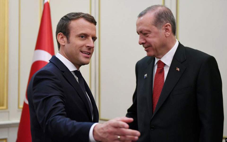 Erdogan tells Macron not to ‘speak about Cyprus’