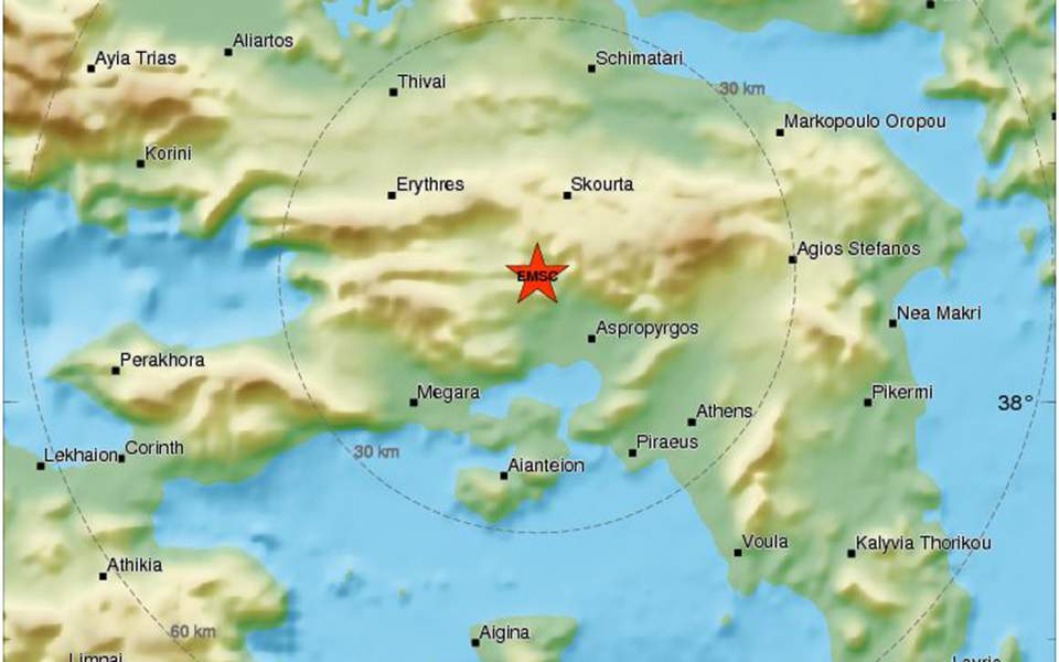 4.2-magnitude earthquake near Athens is aftershock, experts say