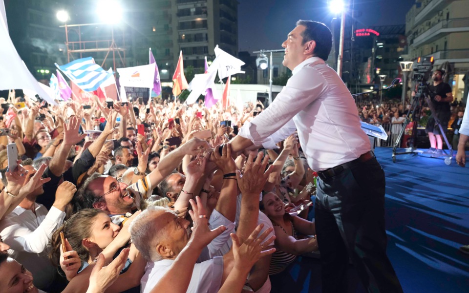 Tsipras eyeing more than 25 percent