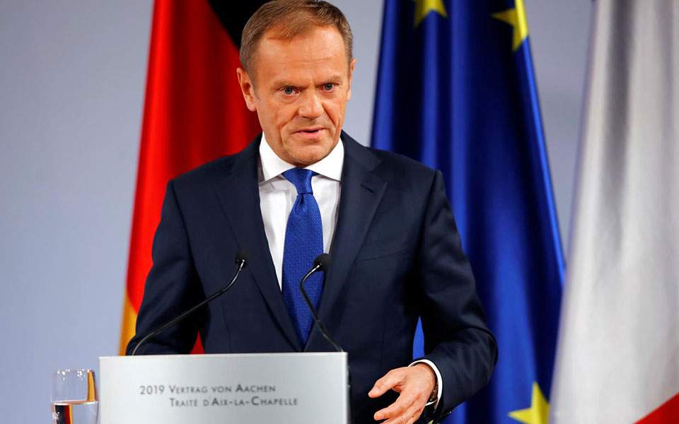 Tusk congratulates ND leader on becoming Greek PM