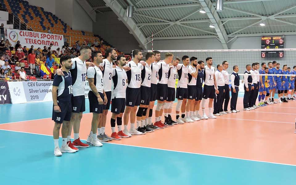 Greece ends up second in volleyball’s Silver European League