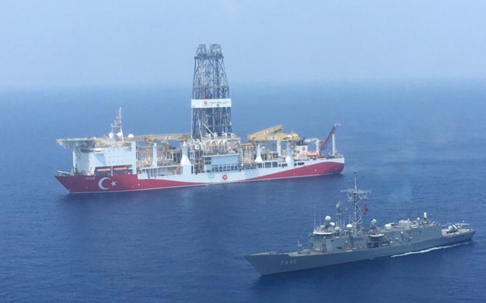 Turkey releases photos of ships off Cyprus in show of force