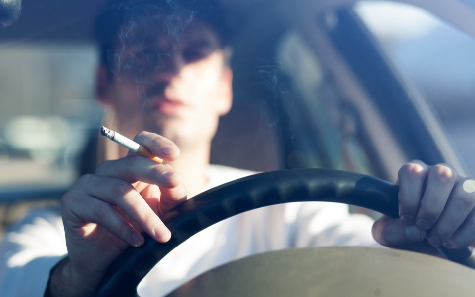 Tough fines for drivers that flout smoking rules