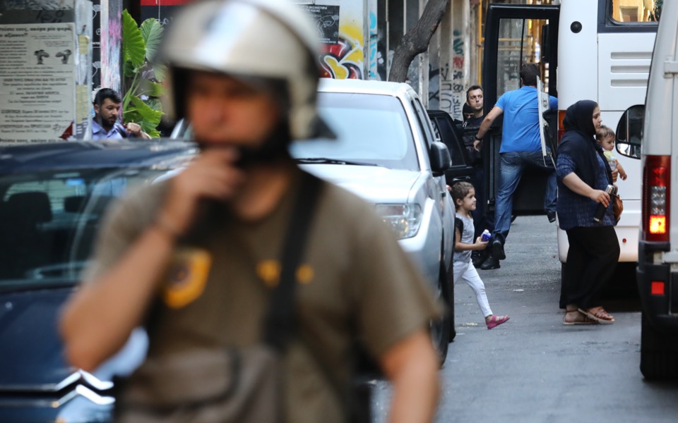Dozens evicted, three arrested in Exarchia squat raids