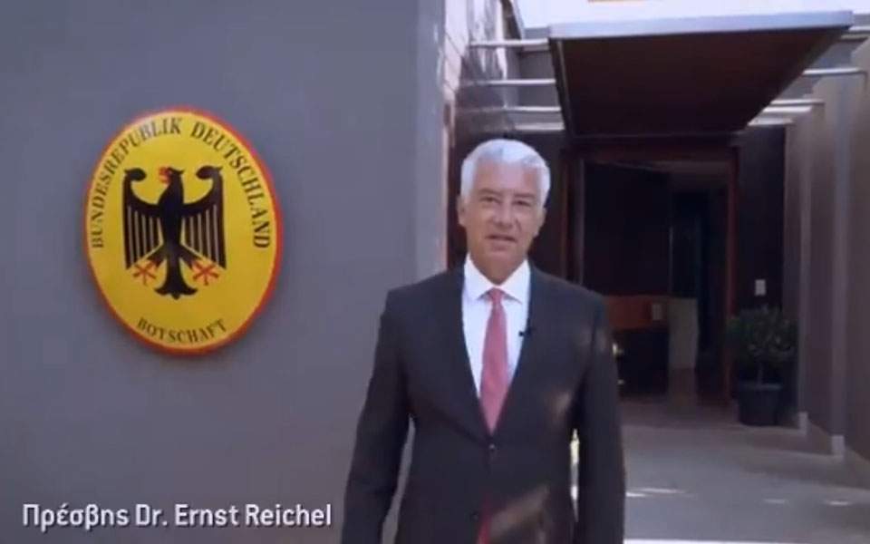 New German ambassador presents himself in short video