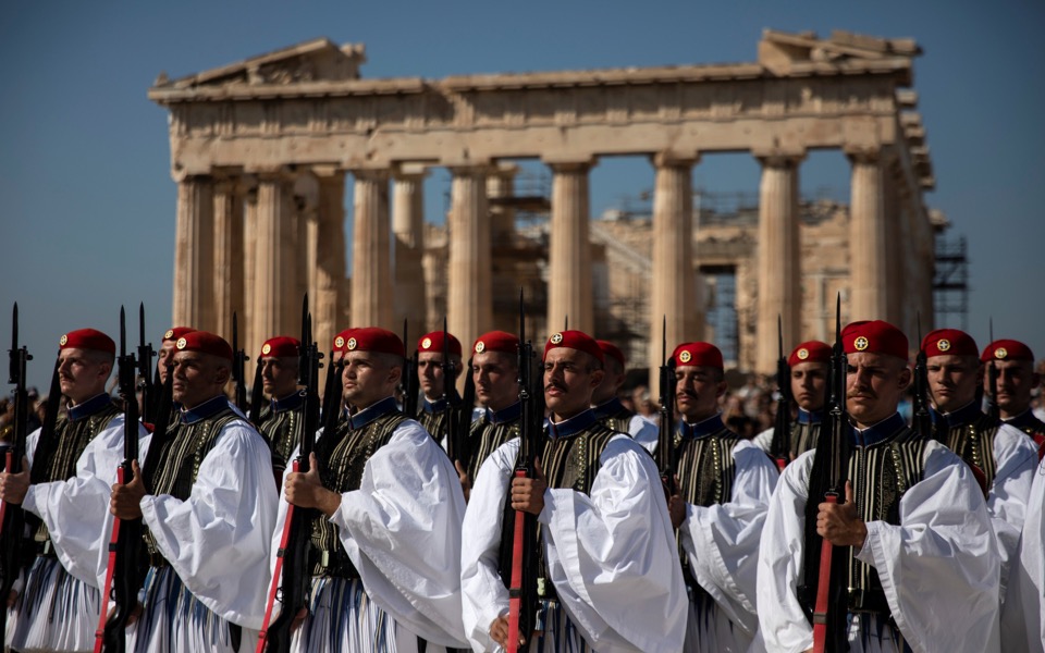 Greek capital marks liberation from Nazi occupation