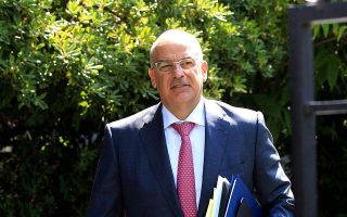 Greek FM Dendias welcomes EU reaction to Turkey