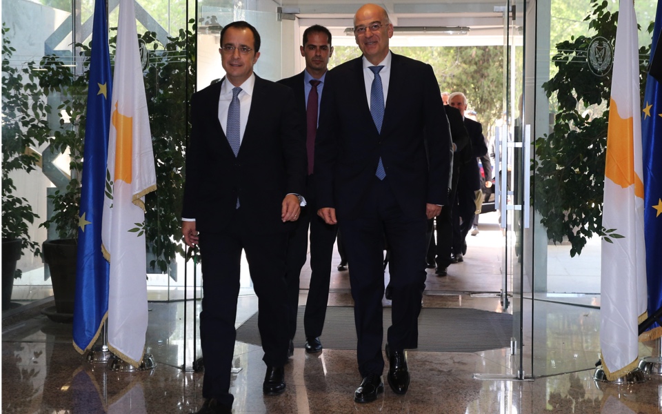 Dendias visits Cyprus amid rising East Med tension