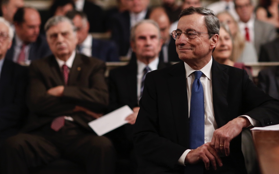 Draghi honored by Athens Academy