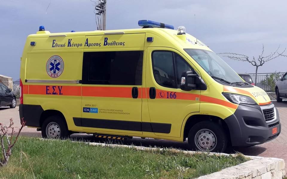 Five-year-old in ICU after crash on Crete