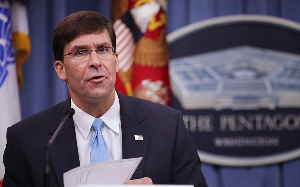 Esper urges Greece to help protect ‘critical infrastructure’ in Gulf Region