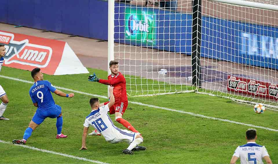 Own goal gives Greece deserved win over Bosnia