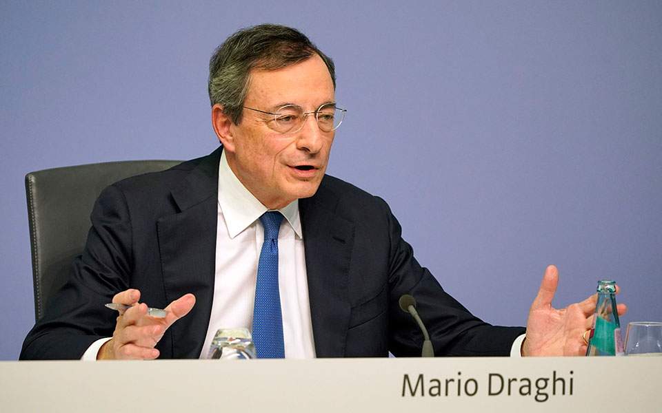 Draghi: Greece selling debt at negative rates is a success