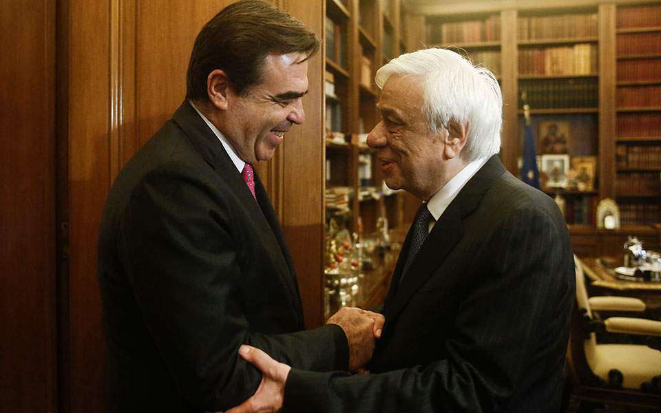 Schinas on two-day visit to Athens to meet with government