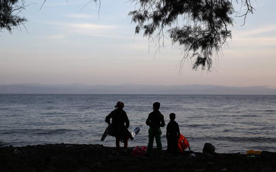 Migrant arrivals continue in Lesvos