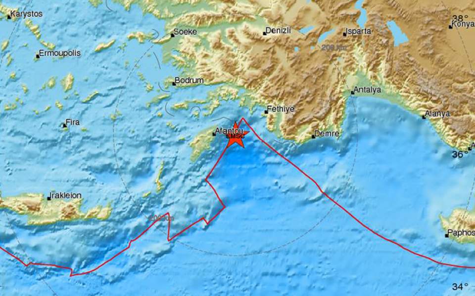 Magnitude 5.1 tremor rattles Rhodes