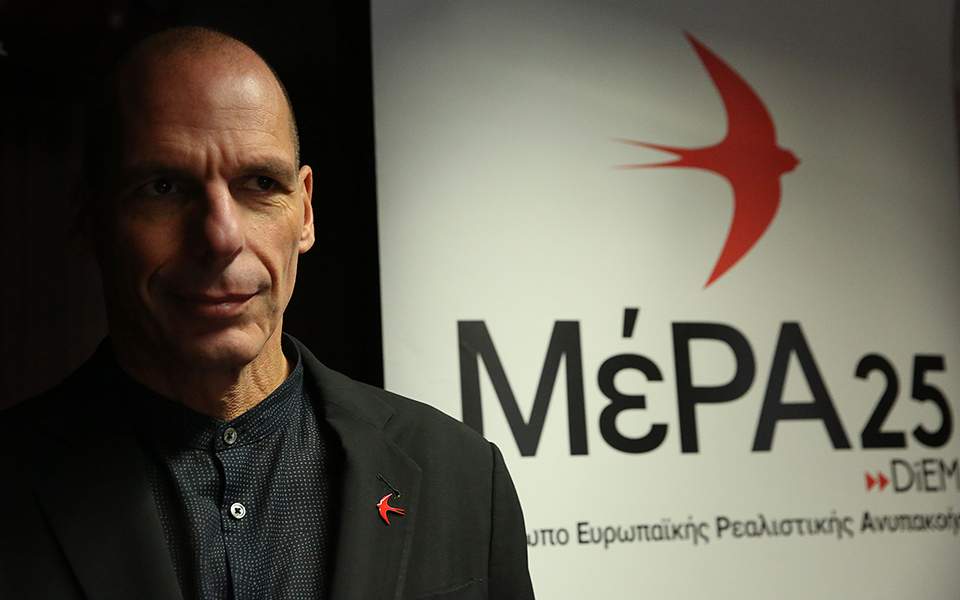 Varoufakis’ MeRA25 party to oppose diaspora vote bill