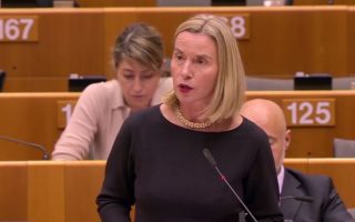 EU’s Mogherini says a united Cyprus inside EU would be ‘game changer’