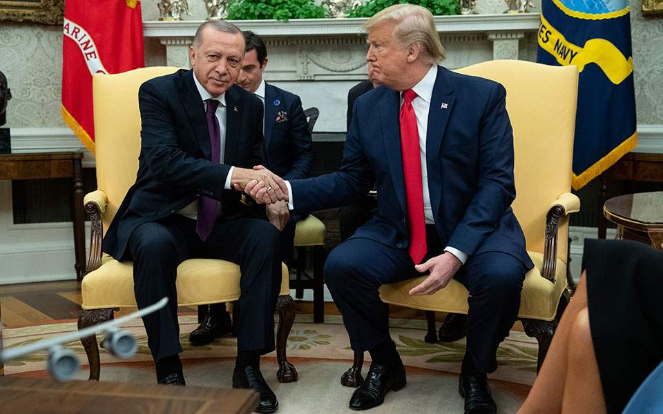 As US-Turkey meeting begins, Trump praises relation with Erdogan