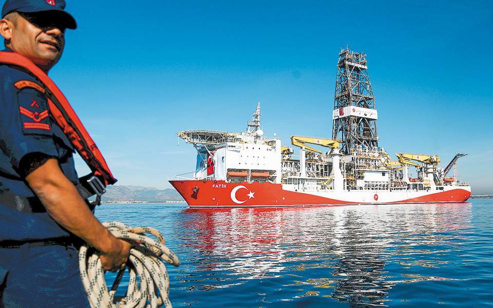Turkey’s Fatih drill ship starts operations off northeast Cyprus, Oktay says