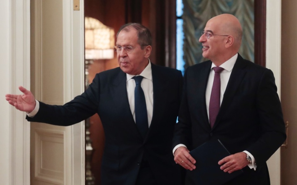 Dendias, Lavrov agree on regular communication framework