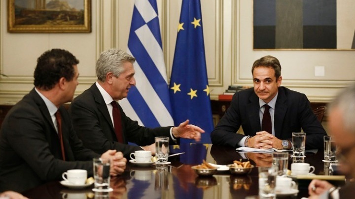 Mitsotakis, UNHCR’s Grandi discuss challenges from migration