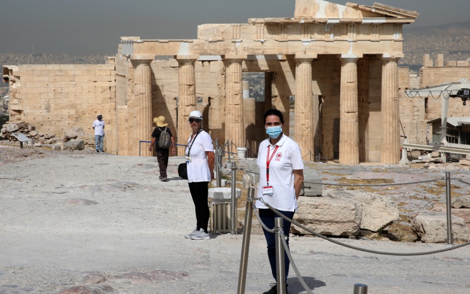Acropolis welcomes visitors again after two months