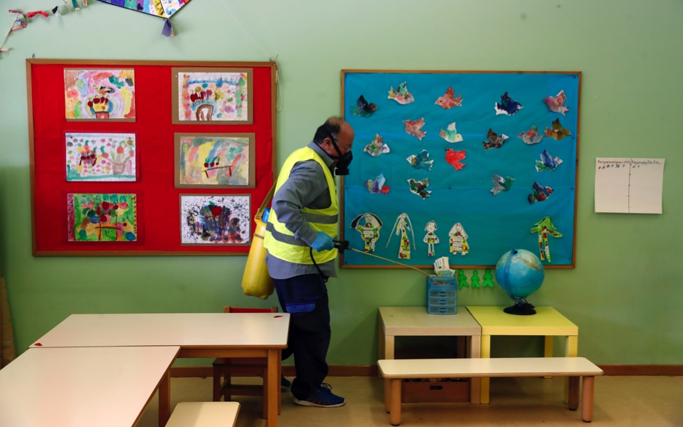 Schools, nurseries given scrub down ahead of Monday opening