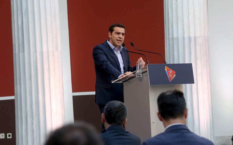 SYRIZA leader presents party plan for economy