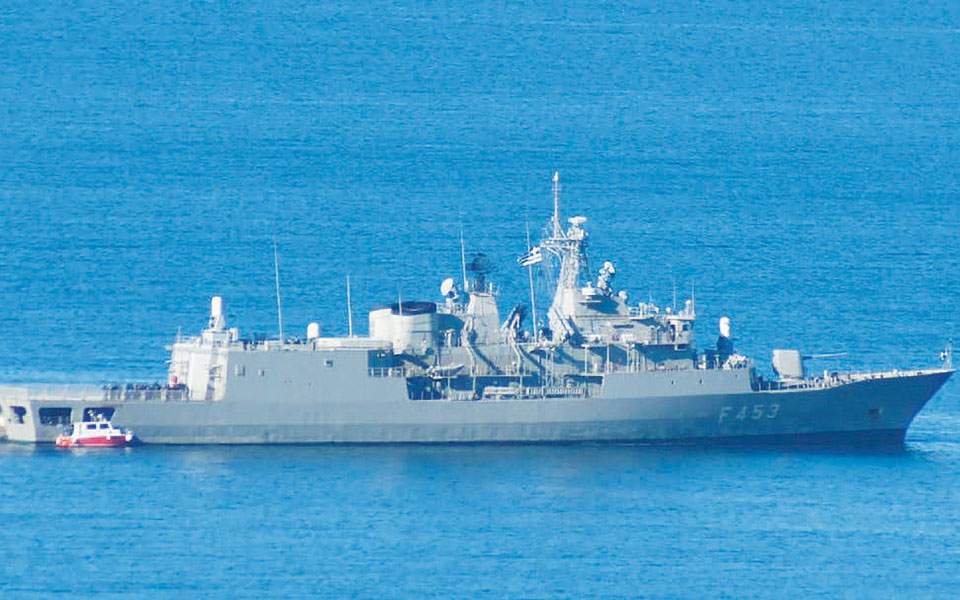 Turkish vessel on suspect course